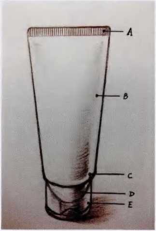 化妝品軟管的機(jī)構(gòu)